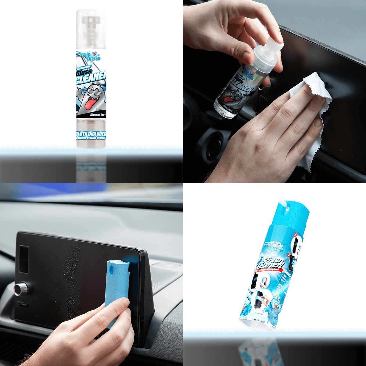 Auto Detailing Starter Kit (Interior & Exterior Care) - Gunk Getter Gunk Getter Gunk Getter