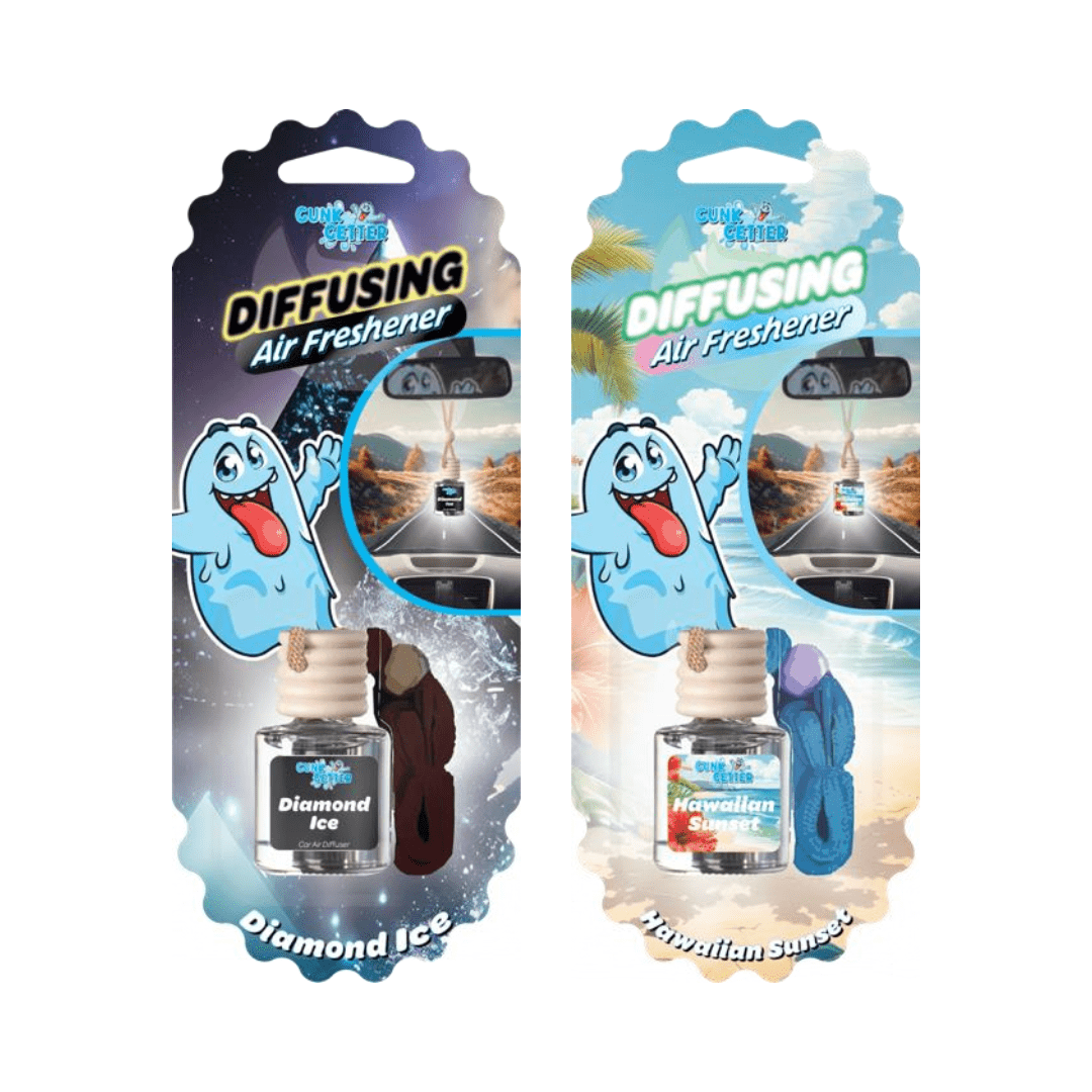 Diffusers (Diamond Ice & Hawaiian) Ð 2 Pack - Gunk Getter Auto Starter Collection Gunk Getter Gunk Getter