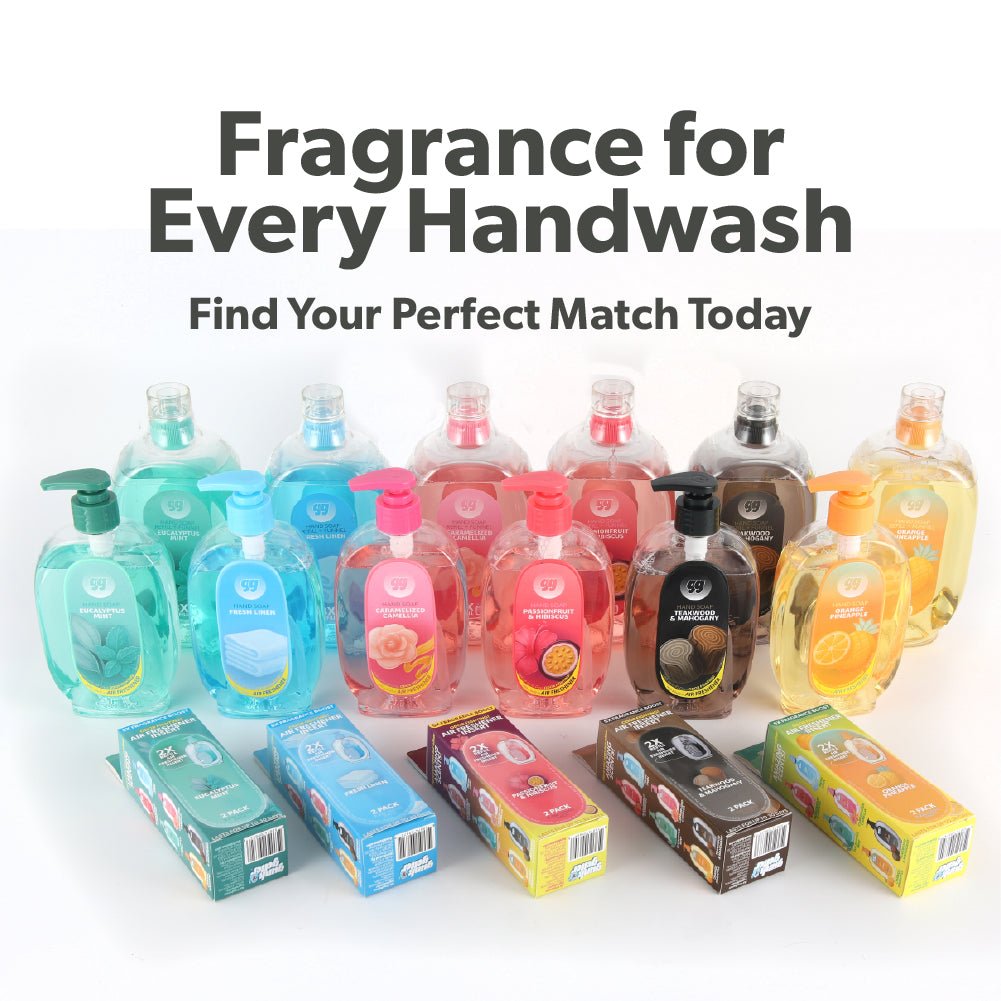 Teakwood & Mahogany - Complete Scent Set (Dispenser + Refills) - Gunk Getter Gunk Getter Gunk Getter