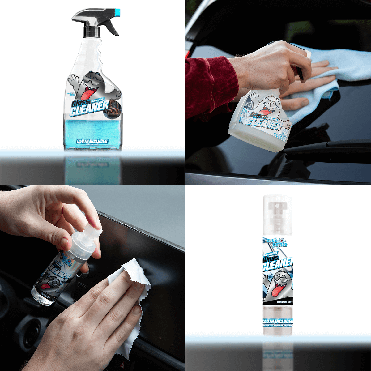 Ultimate Auto Detailing Kit (Interior & Exterior Care) - Gunk Getter Gunk Getter Gunk Getter