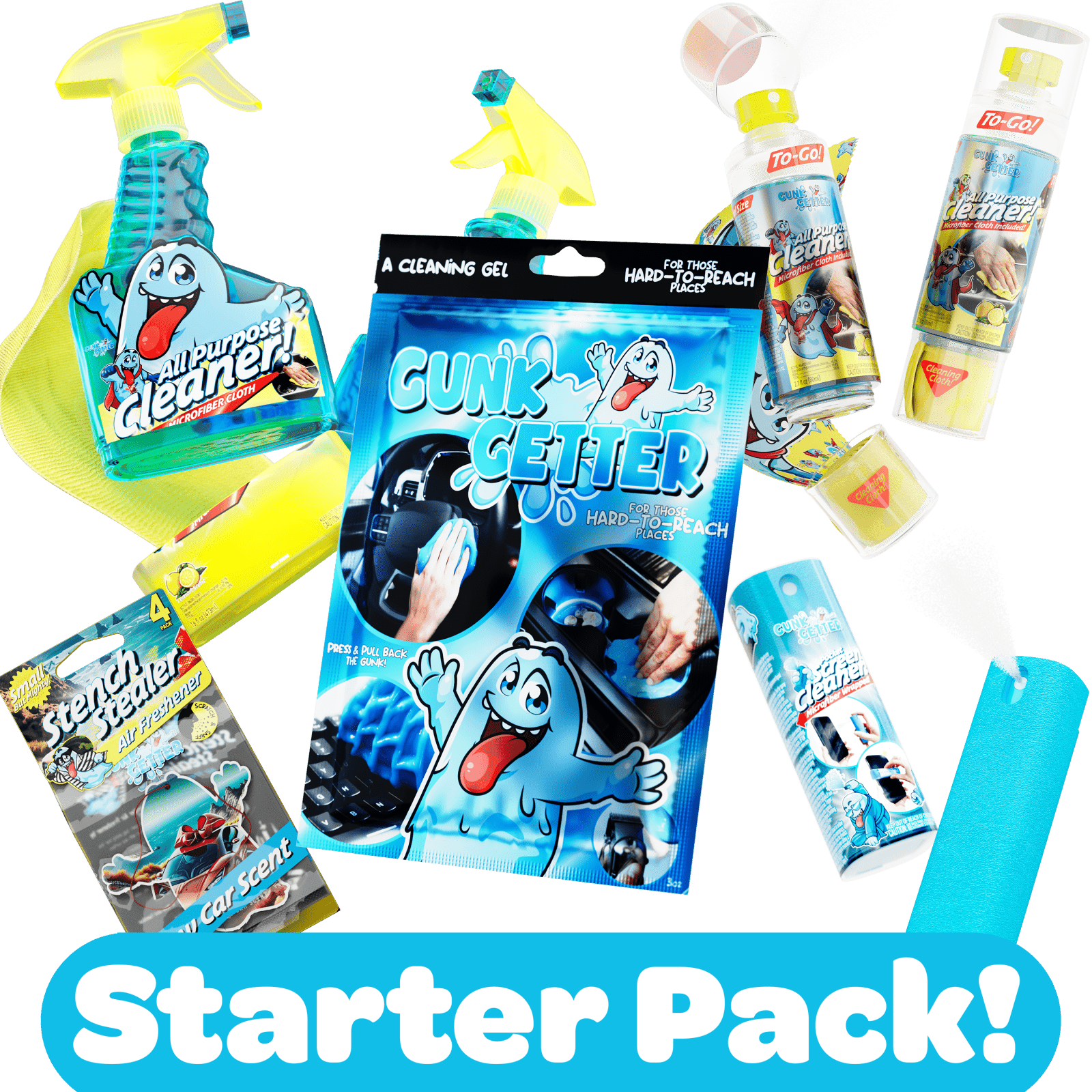 Gunk Getter Family Starter Pack! - Gunk Getter Gunk Getter Gunk Getter