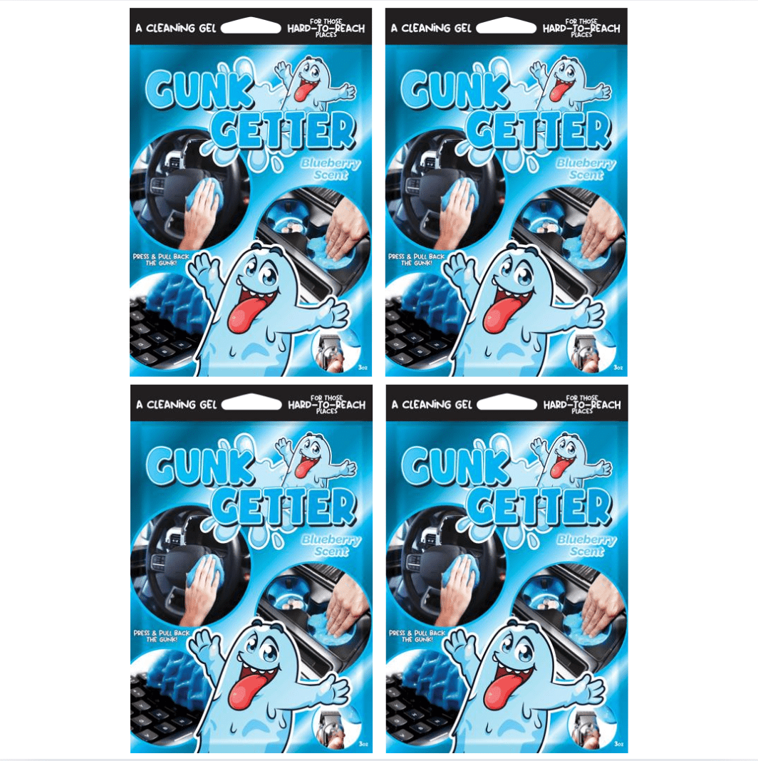 Cleaning Gel - 4 Pack - Gunk Getter Home Starter Collection Gunk Getter Gunk Getter