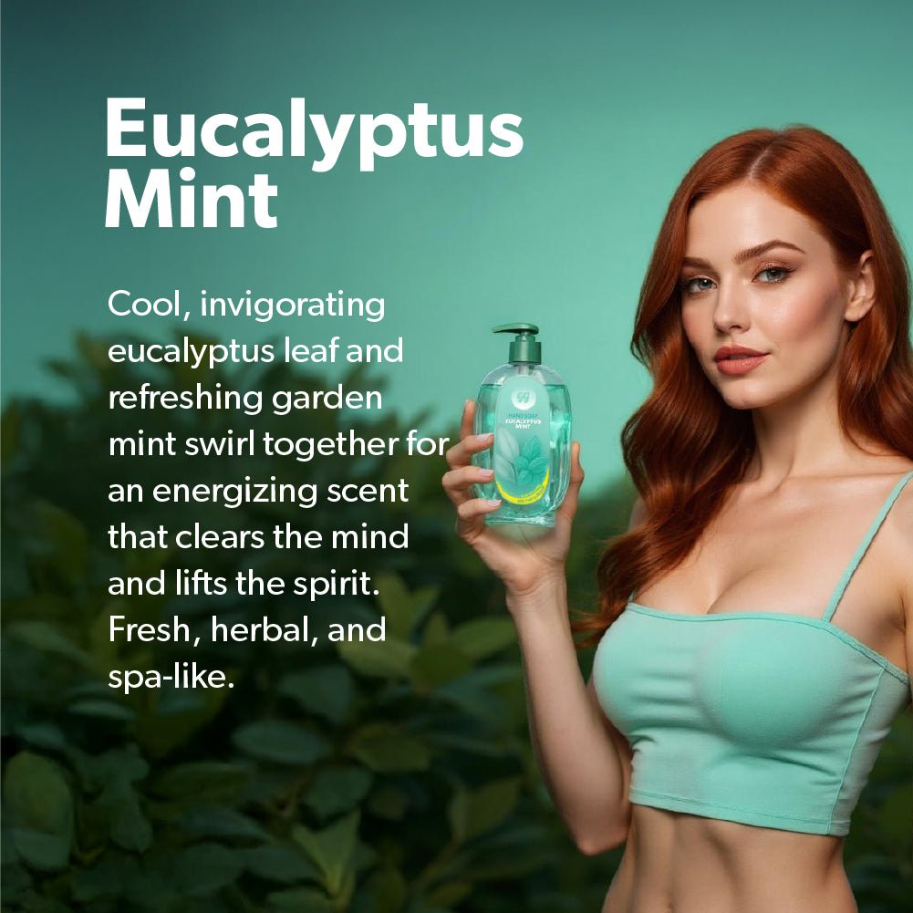 Eucalyptus Mint - Complete Scent Set (Dispenser + Refills) - Gunk Getter Gunk Getter Gunk Getter