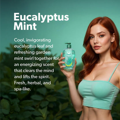 Eucalyptus Mint - Complete Scent Set (Dispenser + Refills) - Gunk Getter Gunk Getter Gunk Getter