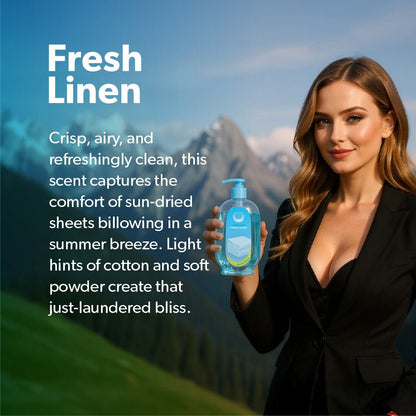 Fresh Linen - Complete Scent Set (Dispenser + Refills) - Gunk Getter Gunk Getter Gunk Getter