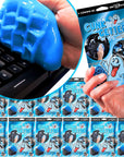 Gunk Getter 12 Pack Cleaning Gel for Those Hard to Reach Places, Automotive Cup Holder Electronic Keyboard Office, Slime Gel Cleaner Dust Crumb Removal (Resealable Pouch, Blue, 3oz) - Gunk Getter Cleaning Gel Gunk Getter Gunk Getter