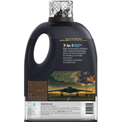 Gunk Getter Heavy Duty Premium Laundry Detergent + Built - In Dryer Sheets (100 Loads) - ZERO TRACE - Gunk Getter Gunk Getter Gunk Getter