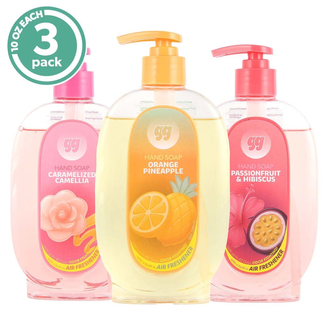 Hand Soap + Hidden Air Freshener — Discovery Set (3 Scents) 2 - Gunk Getter Gunk Getter Gunk Getter