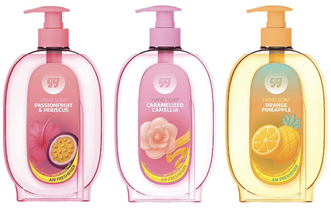 Hand Soap + Hidden Air Freshener — Discovery Set (3 Scents) 2 - Gunk Getter Gunk Getter Gunk Getter