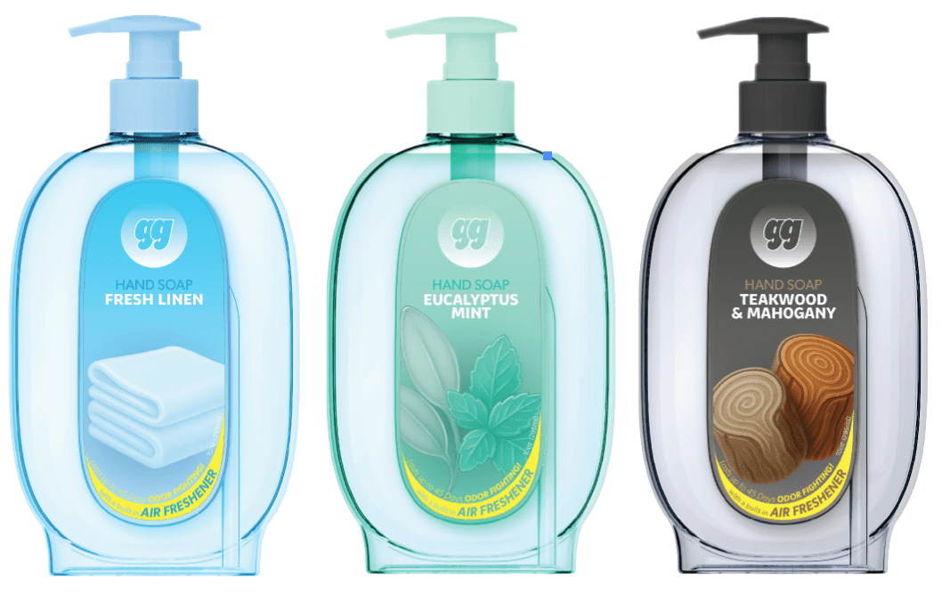 Hand Soap + Hidden Air Freshener — Discovery Set (3 Scents) - Gunk Getter Gunk Getter Gunk Getter