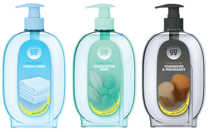 Hand Soap + Hidden Air Freshener — Discovery Set (3 Scents) - Gunk Getter Gunk Getter Gunk Getter