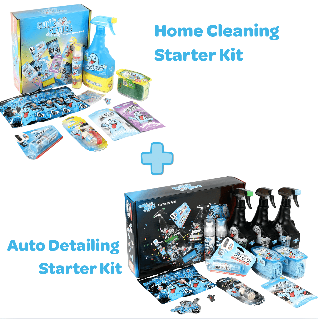 Home & Auto Complete Starter Pack - Gunk Getter Gunk Getter Gunk Getter