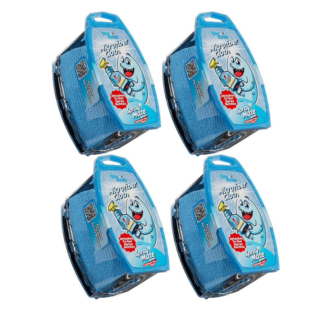 Spray Mate Microfiber Towels Ð 4 Pack - Gunk Getter Auto Starter Collection Gunk Getter Gunk Getter
