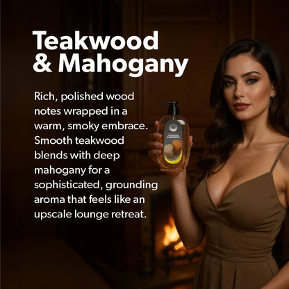 Teakwood & Mahogany - Complete Scent Set (Dispenser + Refills) - Gunk Getter Gunk Getter Gunk Getter