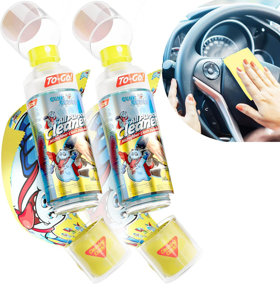 WHOLESALE CASE 54 Units - Travel All Purpose Cleaner (Lemon) - Gunk Getter Commercial Gunk Getter Gunk Getter