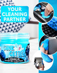 Cleaning Gel (Jar) 3.5oz, 1 Pack - Gunk Getter Cleaning Gel Gunk Getter Gunk Getter