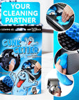 Cleaning Gel (Pouch) 3oz, 1 Pack - Gunk Getter Cleaning Gel Gunk Getter Gunk Getter