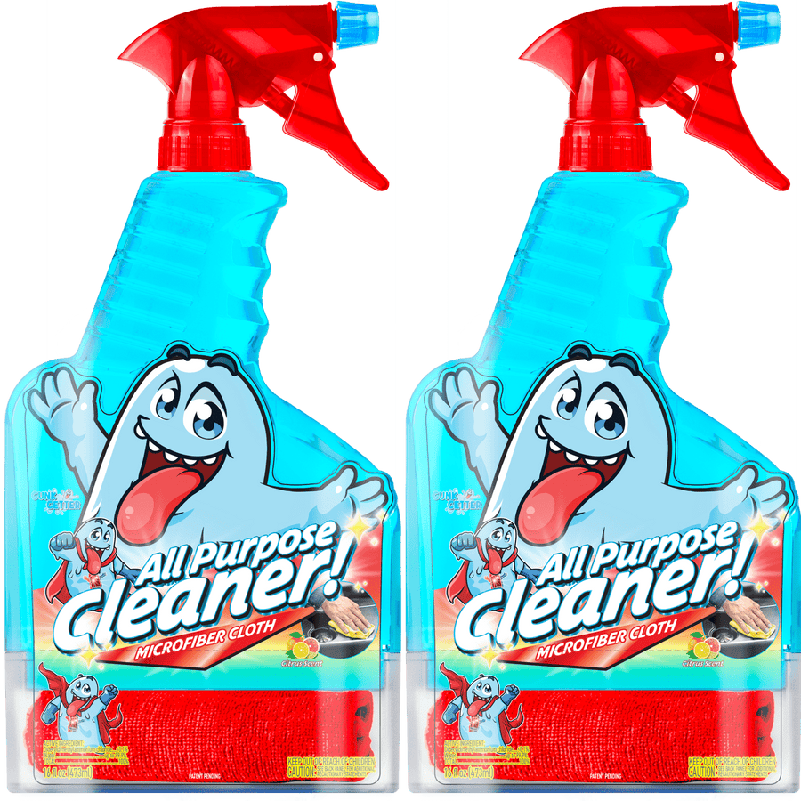Spray Bottle 16oz (All Purpose Cleaner - Citrus) , 2 Pack - Gunk Getter Spray Bottle 16oz Gunk Getter Gunk Getter
