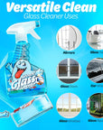 Spray Bottle 16oz (Glass Cleaner) , 2 Pack - Gunk Getter Spray Bottle 16oz Gunk Getter Gunk Getter
