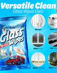 To-Go Wipes (Glass Cleaner) , 4 Pack - Gunk Getter To-Go Wipes Gunk Getter Gunk Getter