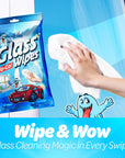 To-Go Wipes (Glass Cleaner) , 4 Pack - Gunk Getter To-Go Wipes Gunk Getter Gunk Getter