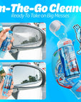 Travel Spray Bottle (Glass Cleaner) , 2 Pack - Gunk Getter Travel Spray Bottle Gunk Getter Gunk Getter